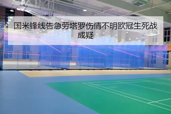 国米锋线告急劳塔罗伤情不明欧冠生死战成疑
